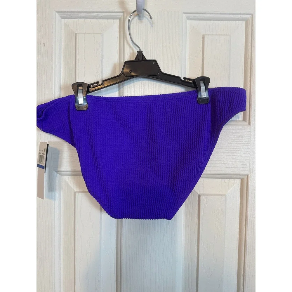 Salt & Cove Purple Bikini Bottoms Textured‎ Swimsuit XL